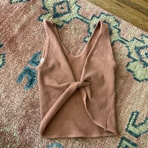 Urban Outfitters mocha colored crop top, size XS